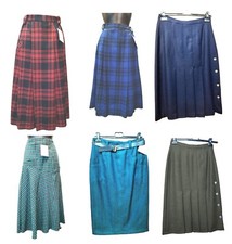 Gonna Inverno Midi Lana Tartan