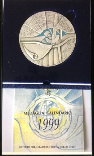 Medaglia calendario ipzs - calendario,