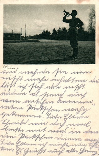 Cartolina sveglia militare - cartolina*,,