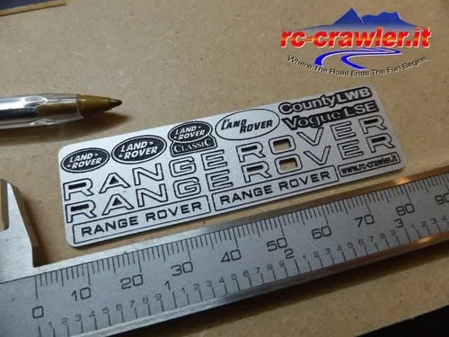 Range rover 10 scale - range,