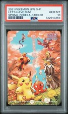 PSA 10 Pikachu Divertiamoci