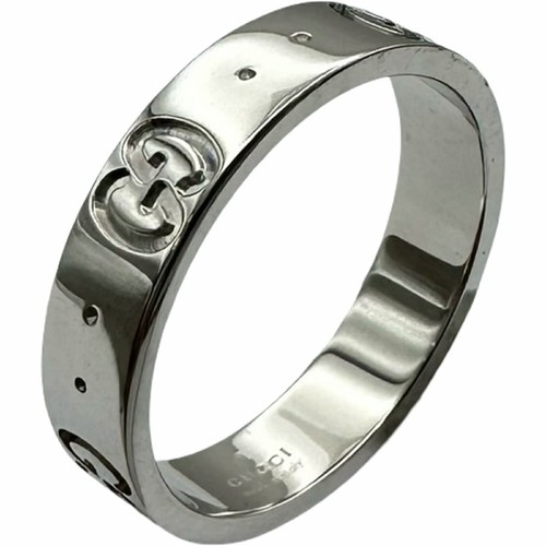 Gucci icon ring oro bianco - icon,