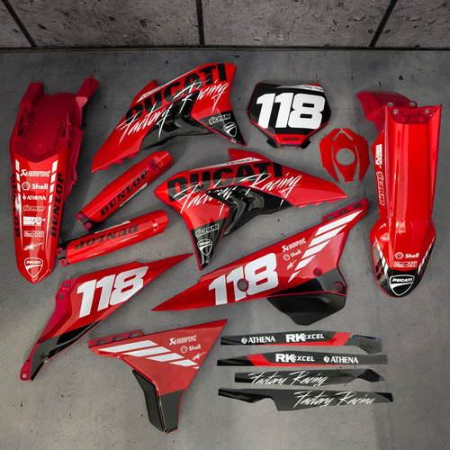 Plastiche grafica ducati - +,