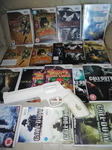 Wii magnum gun and - gun, game