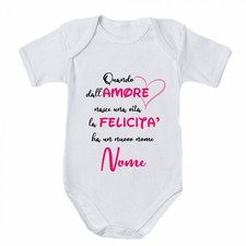 Body tutina personalizzato