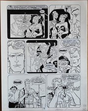 MONTANARI & PICCOLI - TAVOLA ORIGINALE MARTIN MYSTERE 