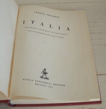 CLELIA CECCHINI ITALIA GEOGRAFIA GENERALE ED ECONOMICA ZANICHELLI