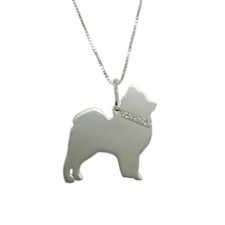 Collana con pendente razza