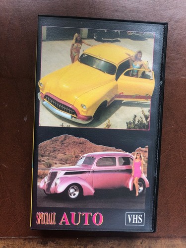 Cassetta vhs auto americane - cassetta, le