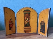 Trittico vintage in legno