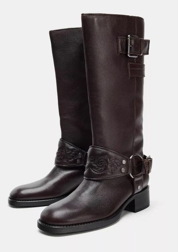 Stivali moto biker zara - moto, in