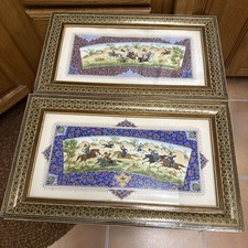 Quadro miniatura arte persiana