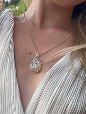 Uovo Faberge 3 carati diamante