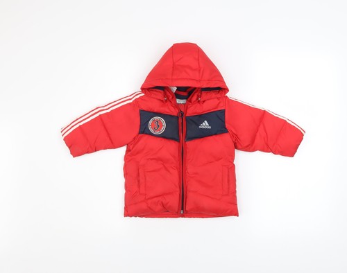 Giacca imbottita adidas rossa - imbottita,