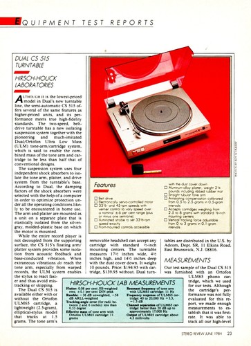 Dual 515 turntable - dual, full