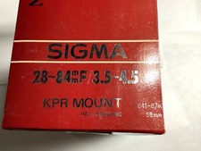 SIGMA ZOOM 28-80mm F3.5-4.5