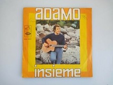 ADAMO INSIEME  DISCO VINILE  45 GIRI 7 "