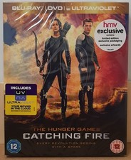 The Hunger Games - Catching Fire - Blu ray + DVD import - Nuovo - Audio inglese