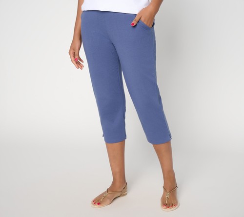 Denim pantalone capri - denim,