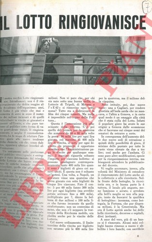 Biscossi angelo il lotto - il,