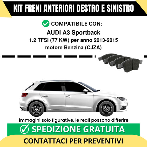 Pastiglie freno anteriori per - freno,
