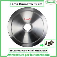 LAMA ACCIAIO PER AFFETTATRICE STANDARD mm 350 35 cm RICAMBI - 100 CR6 Ricambio
