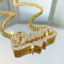 Collana Cuore Doppio Placcato