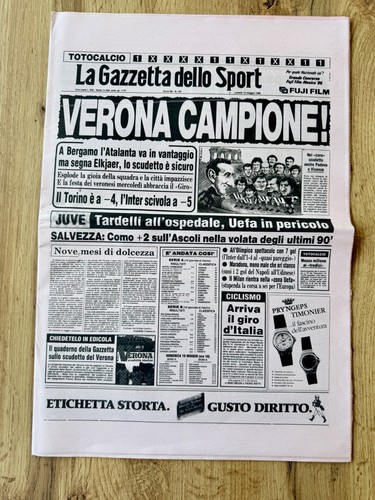 Gazzetta dello sport 1985 - gazzetta,