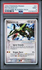 PSA 9 MINT Rayquaza EX 97/97