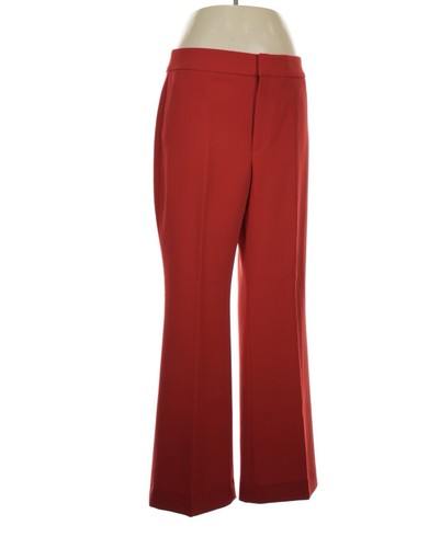 Pantalone vestito donna rosso