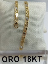 Bracciale in oro giallo 750 18