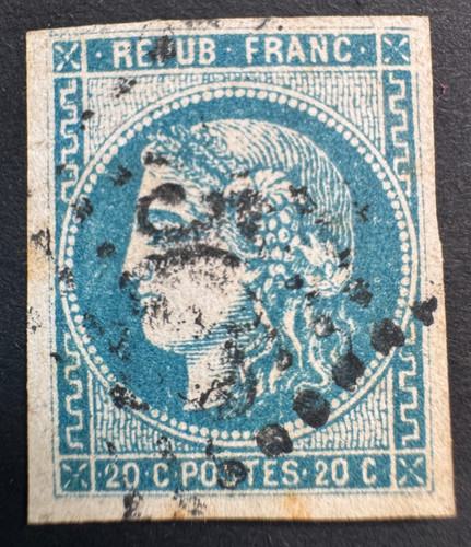 Ceres 20c emissione - emissione, bordeaux