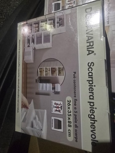 Scarpiera salvaspazio - scarpiera,