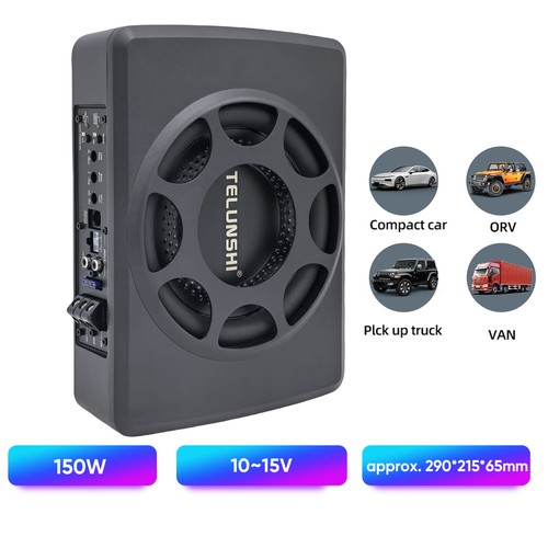 Subwoofer attivo per auto - , 8"