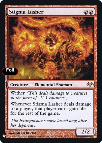 Foil stigma lasher - foil, 62