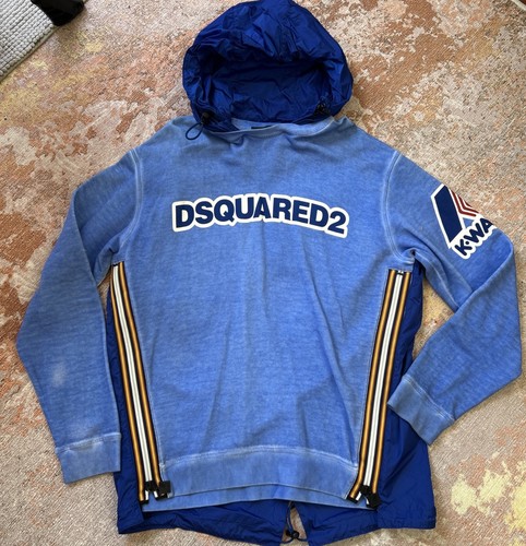 Felpa parka dsquared2 kway - felpa, x