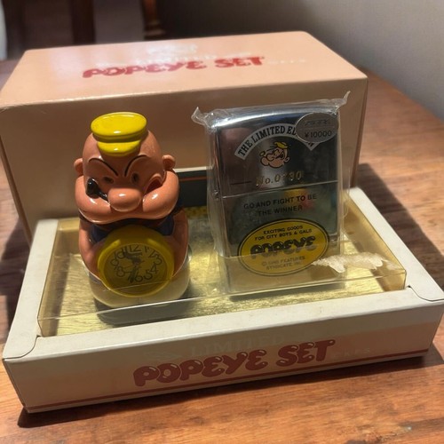 Zippo popeye mini orologio set - zippo,