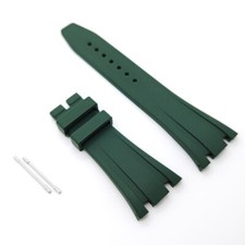 Cinturino in gomma verde 27 mm