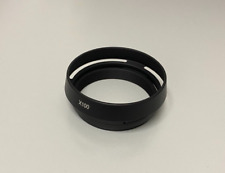 Paraluce  in metallo compatibile per Fuji serie x100 x100s ecc. con portafiltri