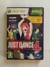 JUST DANCE 4 PAL ITA XBOX 360 KINECT GIOCO ITALIANO COMPLETO OTTIME CONDIZIONI 