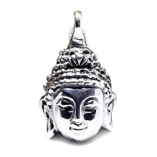 Ciondolo buddha argento - buddha, in