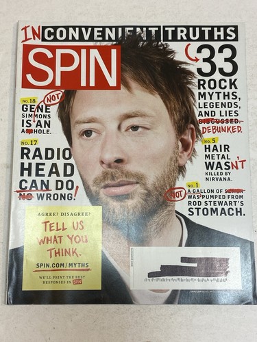 Spin magazine dec 2009 - 2009, radio