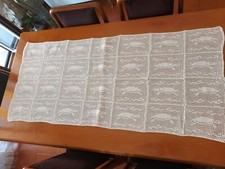 Tovaglia Runner da tavolo TARTARUGA, in cotone, lavorata a mano a uncinetto.