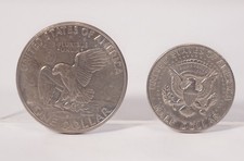 2-tlg. Lot Dollar Monnaie USA