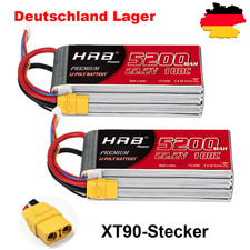 2pcs HRB 6S 5200mAh batteria