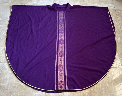 Casula sacerdotale viola - casula,