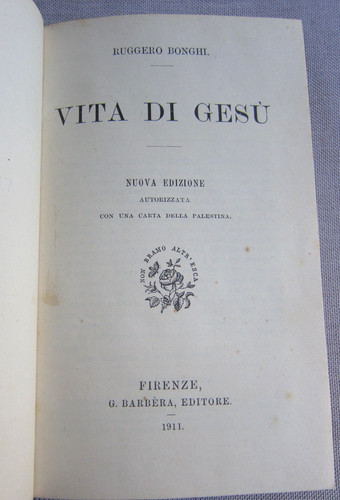 Libro vita gesù - vita, con