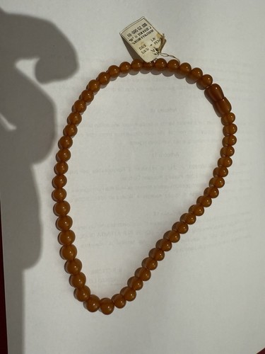 Collana vintage ambra - collana,