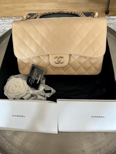 Chanel jumbo beige clair - chanel,