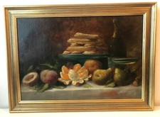 Antico quadro - Olio su tela -